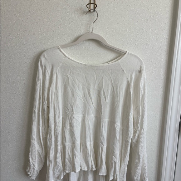 Altar'd State Cream Long Sleeve Top - Picture 1 of 3
